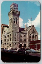 Sioux City IA Old Cars City Hall Modeled after Pazzo Vecchio Postcard D30 - £7.07 GBP