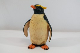Uctci Japan Crested Penguin Figurine 5.5&quot; Bisque Ceramic Bird Antarctic Statue - £19.10 GBP