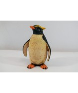Uctci Japan Crested Penguin Figurine 5.5&quot; Bisque Ceramic Bird Antarctic ... - £19.01 GBP