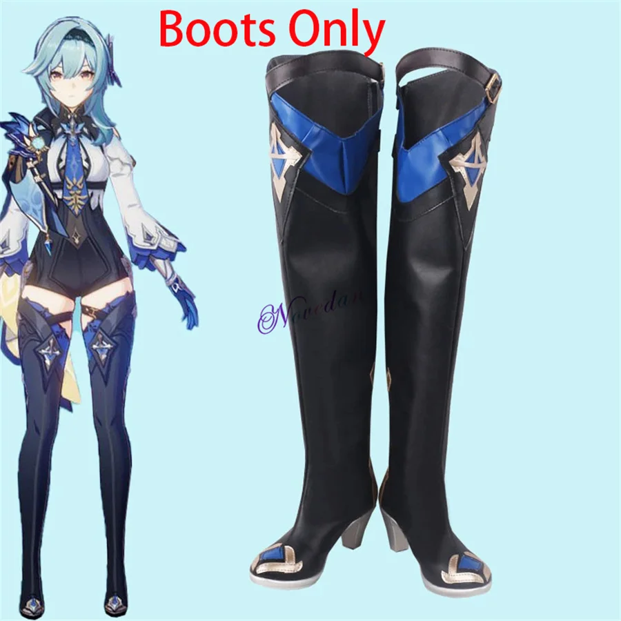 Ay eula genshin eula stoking cosplay costume shoes wig halloween party outfit game suit thumb200