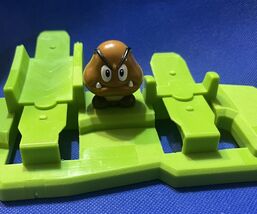 Hot Wheels Mario Kart Circuit Track Replacement Part: Goomba Double Long... - $10.05