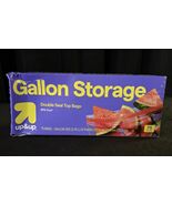 Up&amp;Up Double Seal Gallon Zip Seal Bags Clear 75 Count BPA Free - €13,16 EUR