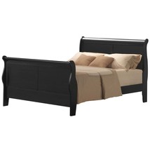 Louis Philippe III Twin Bed, Black Finish - $235.00