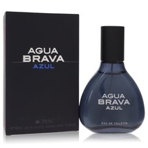 Agua Brava Azul by Antonio Puig Eau De Toilette Spray 3.4 oz for Men - £33.74 GBP