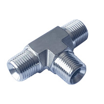 HFS 1/2&quot; Male NPT 3 Way Tee Fittings Stainless Steel 304 - £26.72 GBP