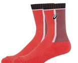 ASICS Graphic Crew Socks M(25~27cm) Sports Tennis Squash Socks NWT 3043A... - $23.31