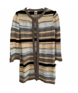 M by Missoni Jacquard Knit Open Front Straight Edge Cardigan NWOT - £70.18 GBP