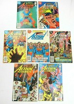 Lot of 7 Vintage 1983 Superman In Action Comic Books 539 540 541 542 543... - $34.99