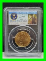 2007-D George Washington $1 Presidential PCGS First Day of Issue Position A - £23.73 GBP