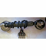 Vintage Victorian style Phone Handset Metal 4 prong plug - $65.09