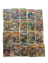 Lot Of 20 Bronze Age The Mighty Thor Comic Books Marvel 248, 254-256, 25... - $84.14