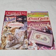 Cross Stitch Magazines Lot of 6 Cross Quick For the Love of Cross Stitch  more - £11.16 GBP