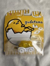 Gudetama Egg Hot Wheels Character Cars Sanrio Collection GWR44 Yellow White - $7.92