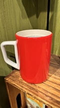 Walt Disney World Minnie Mouse Red and White Ceramic Mug 14 oz NEW image 3