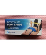 Resistance Loop Exercise Bands with  Instruction Guide & Carry Bag, Set of 5 - $12.86