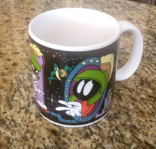 Vintage Marvin The Martian Coffee Mug 1995 Applause 90s Looney Tunes - $15.99