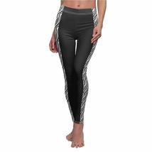 Nordix Limited Zebra Stripe Animal Print Yoga Pants Women&#39;s Cut &amp; Sew Casual Leg - £33.76 GBP+