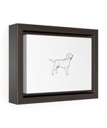 Labrador Retriever Horizontal Framed Premium Gallery Wrap Canvas - $34.00+