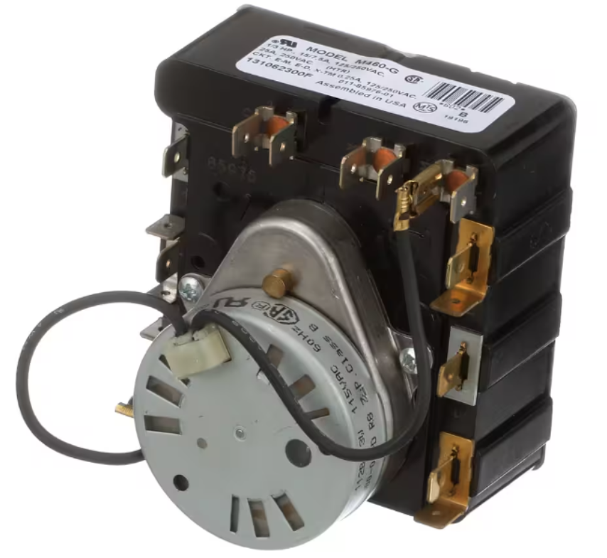 Frigidaire M460-G, 131062300F, Timer, 250 Volt, 25 Amp, Dryer Item image 2