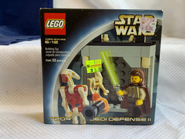 2002 Lego Star Wars &quot;JEDI DEFENSE II&quot; Building Toy #7204 in Factory Sealed Box - £78.85 GBP