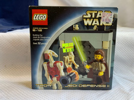 2002 Lego Star Wars &quot;JEDI DEFENSE II&quot; Building Toy #7204 in Factory Sealed Box - £78.86 GBP