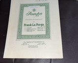 Longing Songs By Frank La Forge Sheet Music 1915 - $5.94