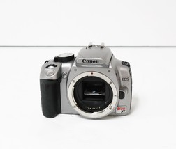 Canon EOS Rebel XT 8MP Digital SLR Camera - Silver (Body Only) image 2