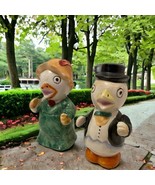 50’s Vintage Anthropomorphic Ducks Top Hat Bow Tie Salt &amp; Pepper Shakers... - $178.59 MXN