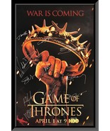 Game of Thrones cast signed poster - £589.97 GBP