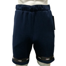 Nwt Fila Msrp $42.99 Sports Men&#39;s Navy Blue Pull On Elastic Shorts Size L - £19.24 GBP