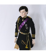 Margaret Anne Prince Charles Figurine Prince of Wales # 260 22&quot; Tall Vin... - £71.84 GBP