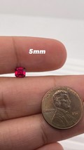 Synthetic Asscher Cut Swiss Rough Corundum Ruby Available in 5MM-10MM - £4.95 GBP