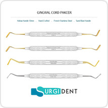 CORD PACKER DENTAL GINGIVAL RETRACTION INSTRUMENTS *SET OF 4* - £22.79 GBP