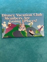 Disney Vacation Club Members Are Going Places 1990s BUTTON Pin Pinback DVC - £14.79 GBP
