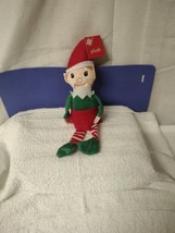 New, Christmas House 14" Plush Christmas Girl Elf Doll - $7.11