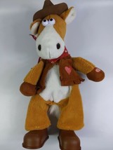 Valentine Animated Musical Friend Dan Dee Horse sings Achy Breaky Heart 15&quot; - £29.60 GBP