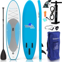 Serenelife Stand Up Paddle Board Inflatable - Non-Slip Sup Paddle Board ... - £225.10 GBP