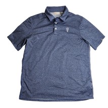 KJUS Blue Golf Performance Polo Shirt Indian Hull Club 1914 Size Medium - $37.52