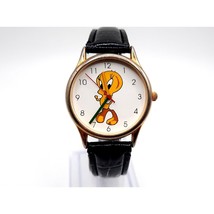Vintage 1996 Tweety Bird Watch New Battery Warner Brothers 30mm - $516.86 MXN