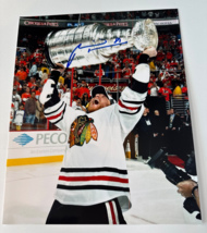 Marian Hossa Stanley Cup Champs Chicago Blackhawks AUTO  8x10 Photo - $74.24