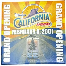 Vintage Disneyland Pin California Adventure Opening Day February 8 2001 - £11.06 GBP
