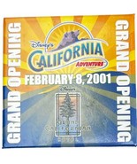 Vintage Disneyland Pin California Adventure Opening Day February 8 2001 - £11.01 GBP