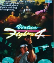 Virtua Fighter 4 Arcade FLYER Original NOS Video Game Vintage Promo Art 2001 - $16.83