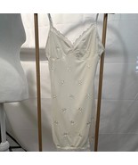 Lovely Day White Floral Lace Chemise Nightgown Size Medium - $401.82 MXN