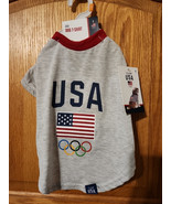 Team USA Dog T-Shirt Size XSmall - $185.66 MXN