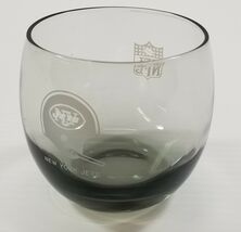 EE) Vintage New York Jets NFL Football 1970’s Smoke Tinted Tumbler Bar G... - $9.74 CAD