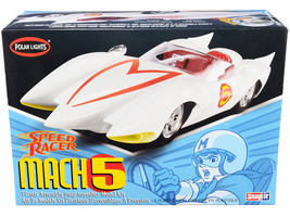 Skill 2 Snap Model Kit Speed Racer Mach 5 1/25 Scale Model by Polar Lights - £39.20 GBP