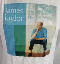 Vintage James Taylor T Shirt Tour Concert Rock Folk Album Band Tee Promo Medium - £19.65 GBP