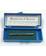 0.1408 Deltronic Class X Plug Gage with Certificate of Accuracy - $13.82