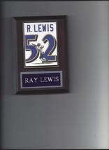 Ray Lewis Jersey Plaque Baltimore Ravens Football Nfl - £3.71 GBP